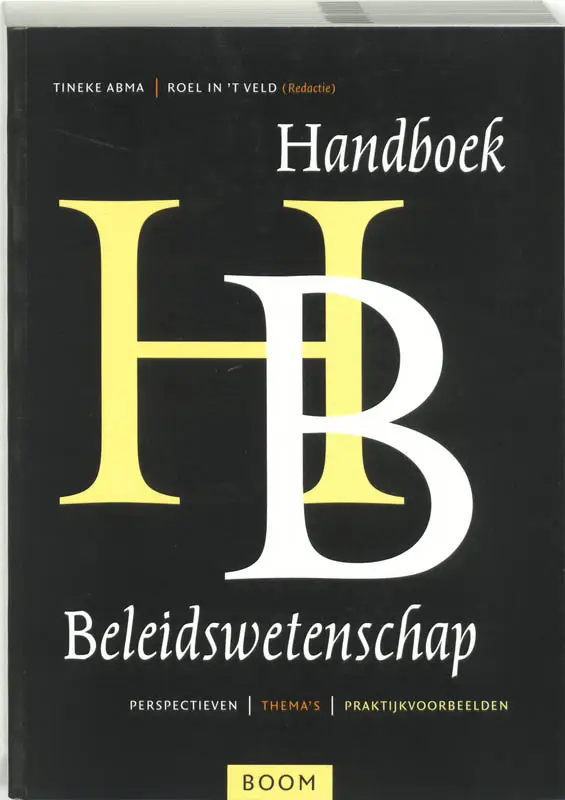Handboek beleidswetenschap