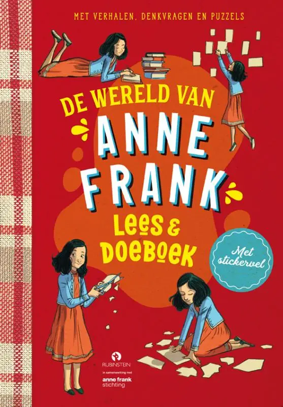 Werels van Anne Frank, lees en doeboek