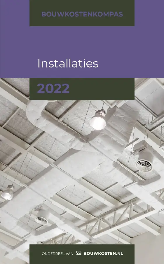 Bouwkostenkompas Installaties / 2022