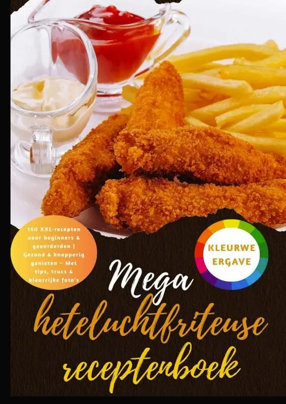 Mega heteluchtfriteuse receptenboek: 150 XXL-recepten voor beginners & gevorderden | Gezond & knapperig genieten - Met tips, trucs & kleurrijke foto's
