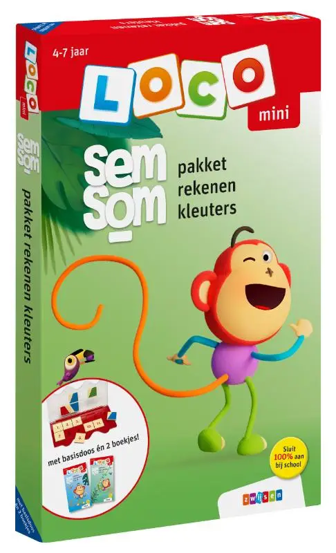 rekenen kleuters / Loco mini semsom / pakket