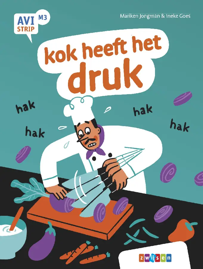 Kok heeft het druk