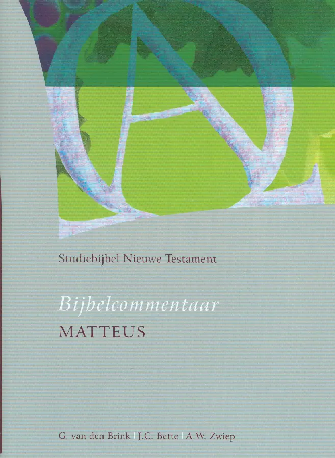 Studiebijbel NT  2 Mattheus