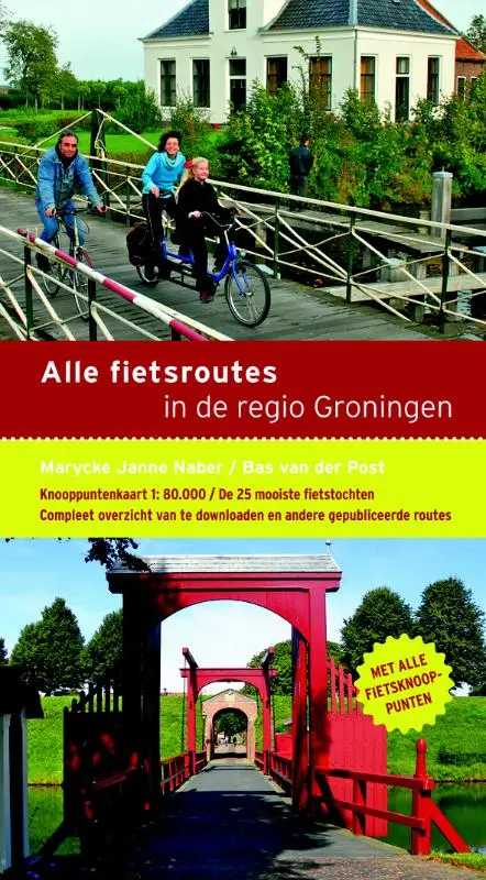 Alle fietsroutes in Groningen