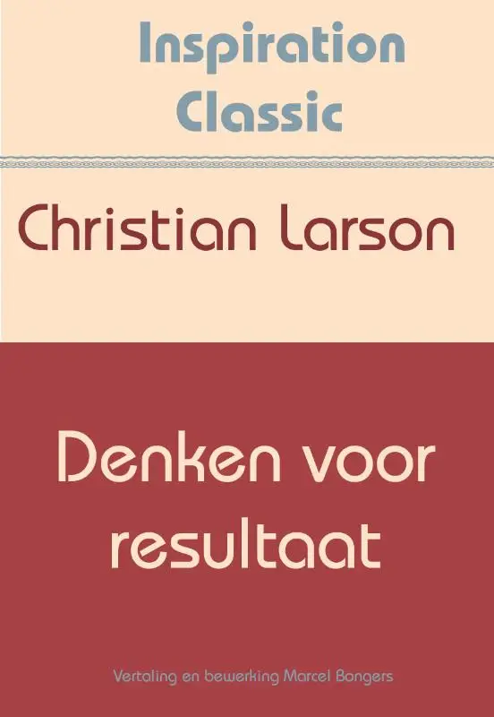 Denken voor resultaat