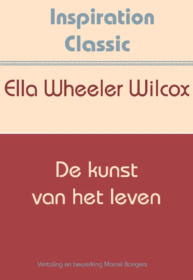 De kunst van het leven