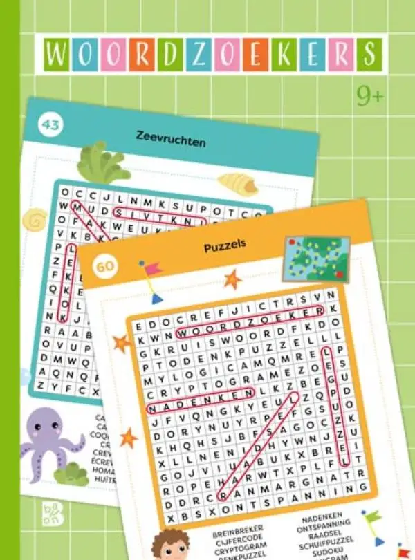 Woordzoekers 9+