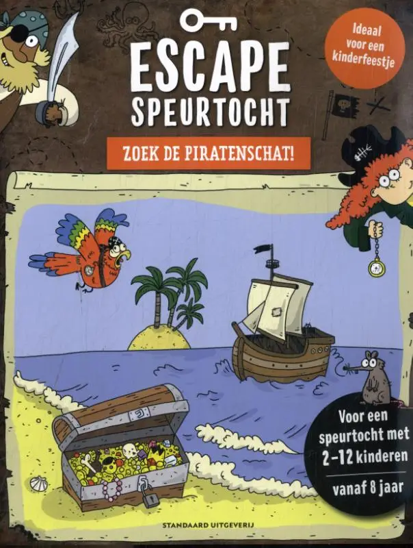 Escape-speurtocht: Zoek de piratenschat!