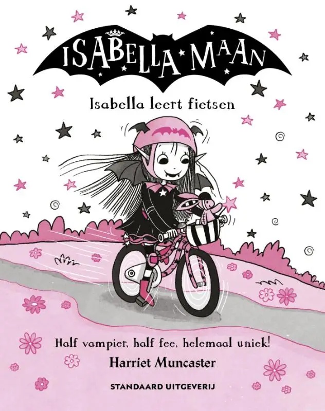 Isabella Maan leert fietsen