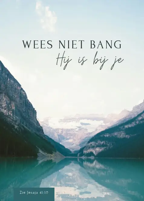 Kaart Wees niet bang