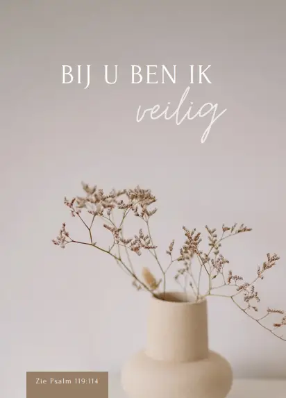 Kaart Bij U ben ik veilig