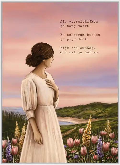 Poster A4 Als vooruitkijken
