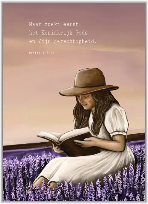 Poster A4 Maar zoekt eerst het Koninkrij