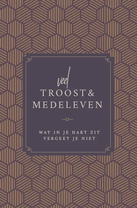 Veel troost en medeleven