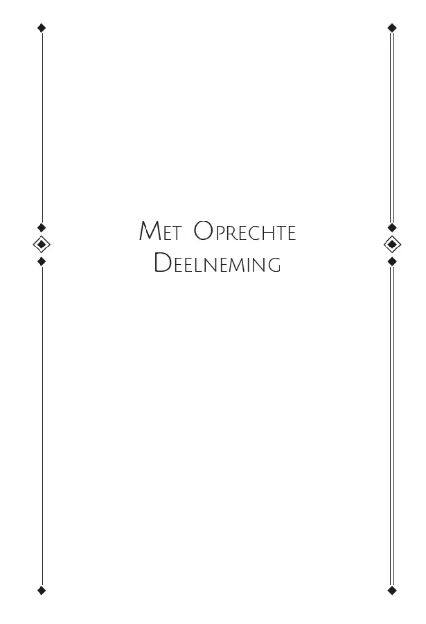 Oprechte deelneming