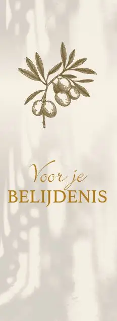 Boekenlegger Voor je Belijdenis