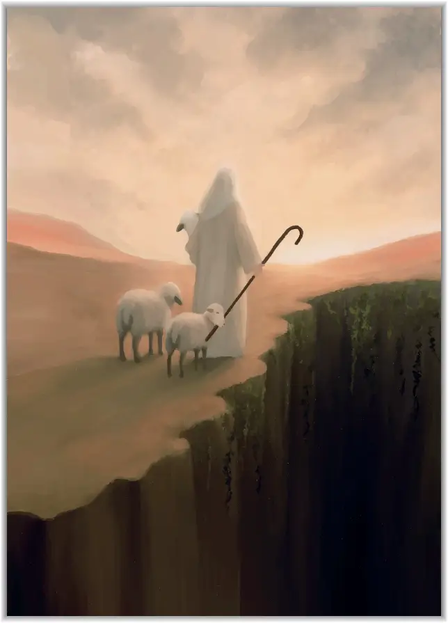 Kaartje A7 Herder (Blanco)