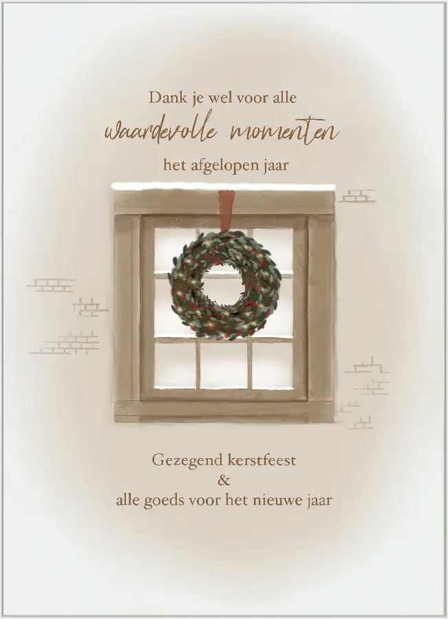 Dankjewel voor alle waardevolle momenten