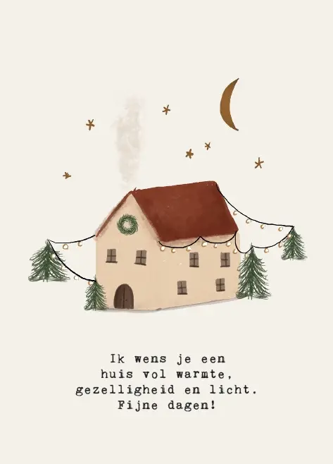 Ik wens je een huis vol warmte