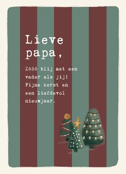 Lieve papa, zooo blij met een vader