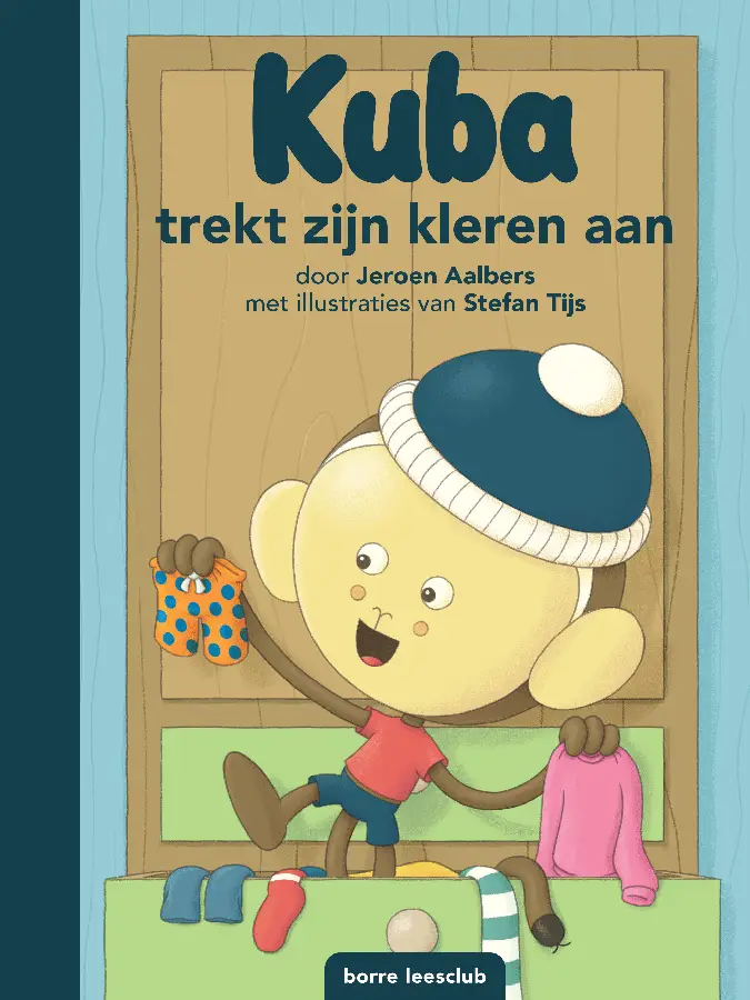 Kuba trekt zijn kleren aan
