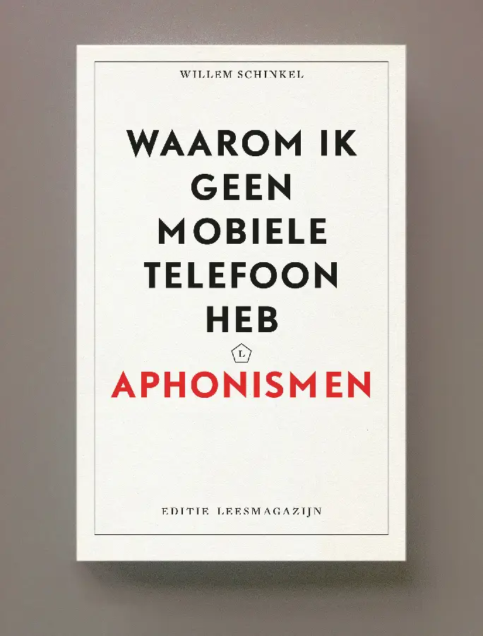 Waarom ik geen mobiele telefoon heb