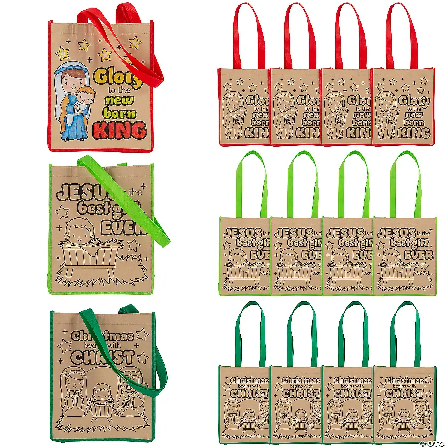 Color your ownbag nativity