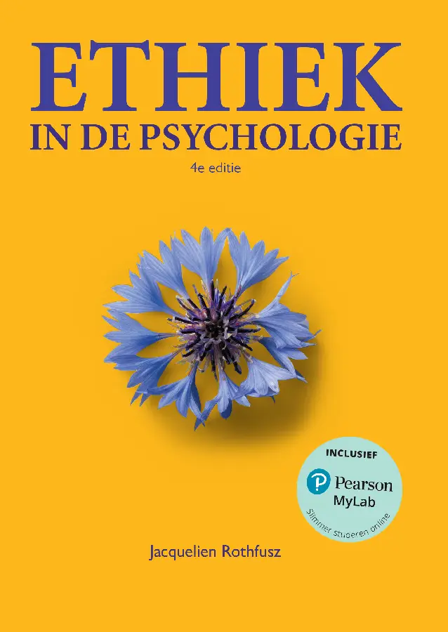 Ethiek in de psychologie