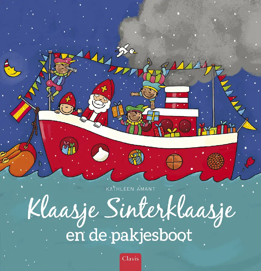Klaasje Sinterklaasje en de pakjesboot