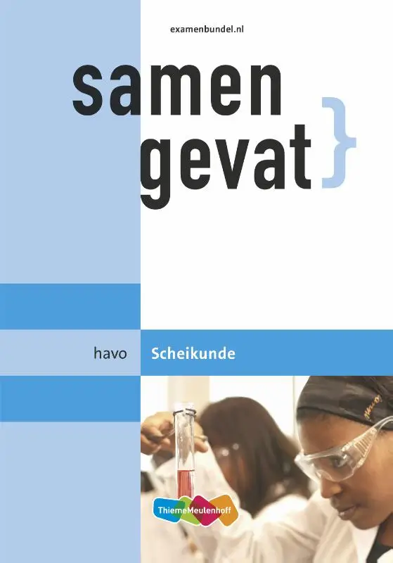 Samengevat / havo Scheikunde