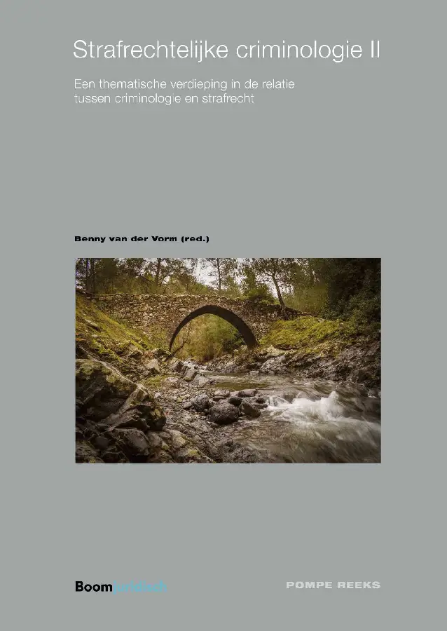 Strafrechtelijke criminologie / II