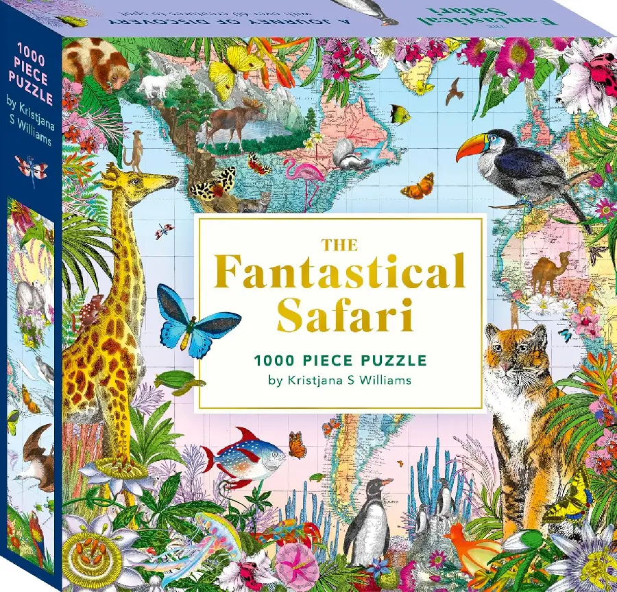 The Fantastical Safari: 1000-piece Jigsaw Puzzle