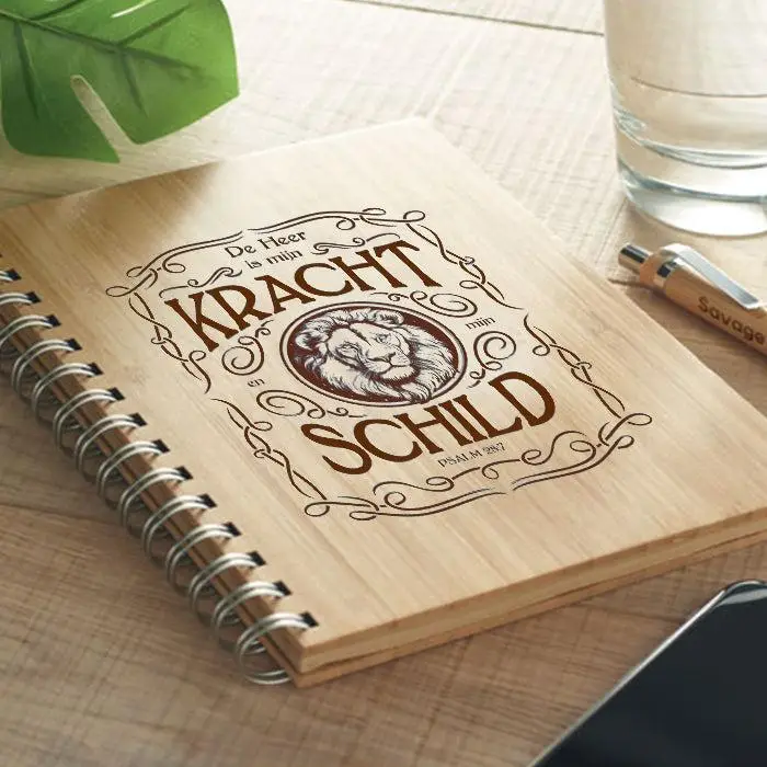 Notitieboek De Heer is mijn Kracht...