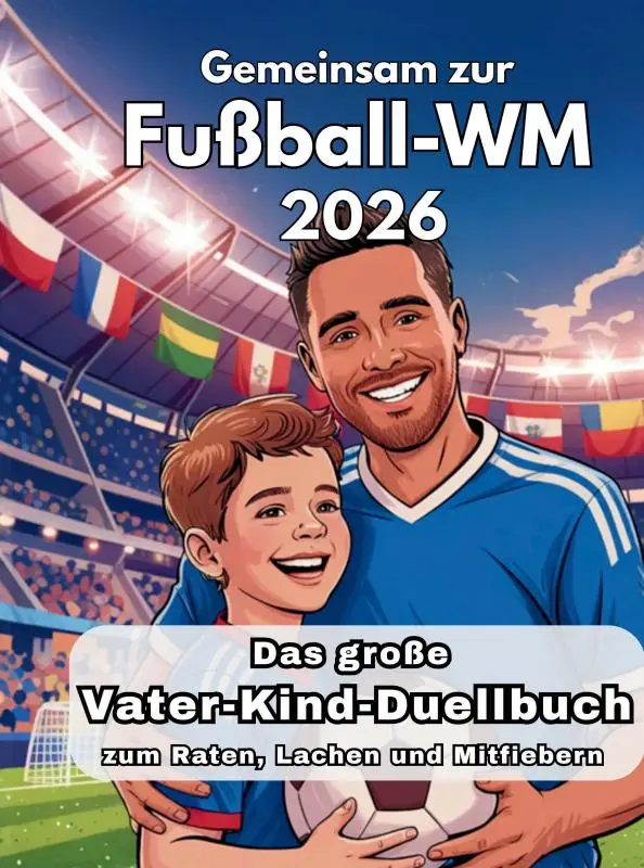 Das große Vater-Kind-Duellbuch - Gemeinsam zur Fußball-WM 2026