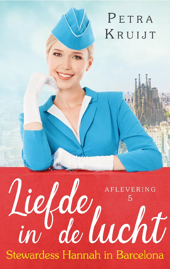 Stewardess Hannah in Barcelona