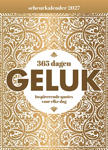 Scheurkalender 2027 365 dagen geluk