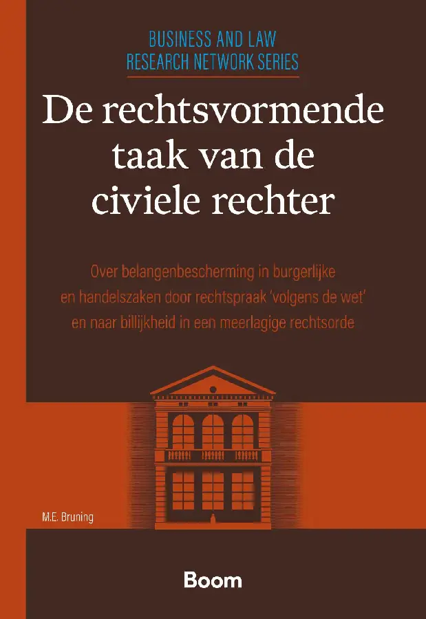 De rechtsvormende taak van de civiele rechter