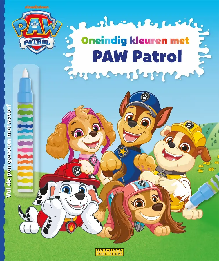 Oneindig kleuren met PAW Patrol