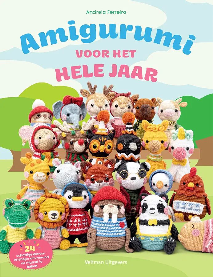 Een jaar vol met amigurumi vriendjes