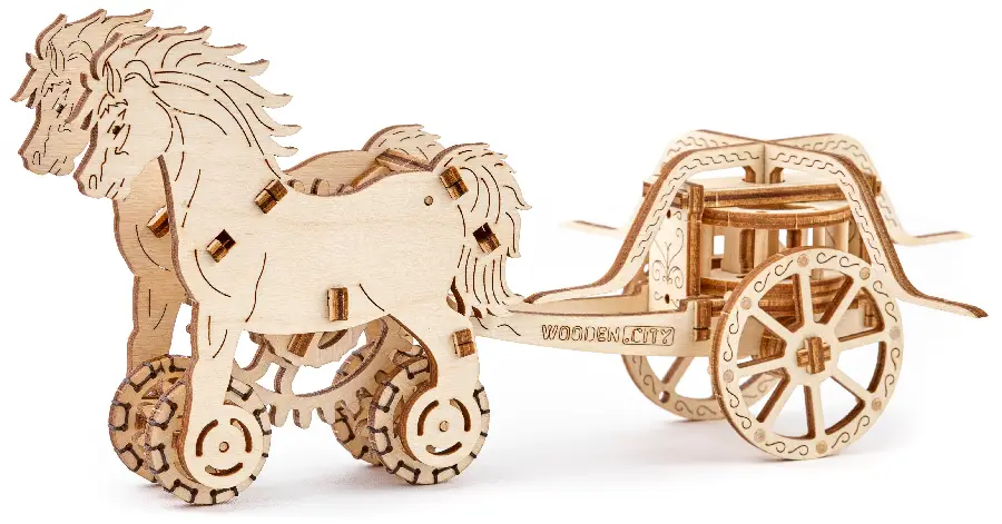 Chariot Da Vinci 3D puzzel