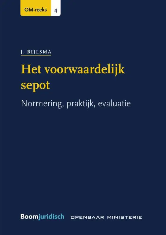 Het voorwaardelijk sepot