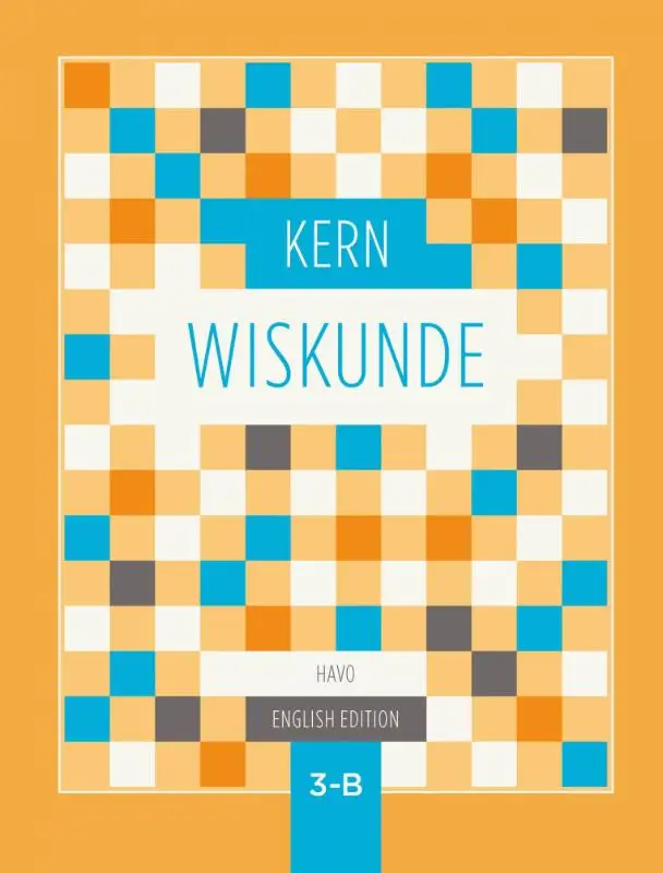 KERN Wiskunde leerboek havo 3 deel B - English edition