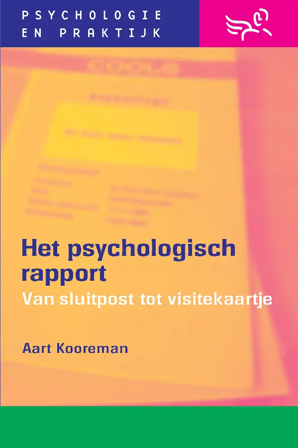 Het psychologisch rapport