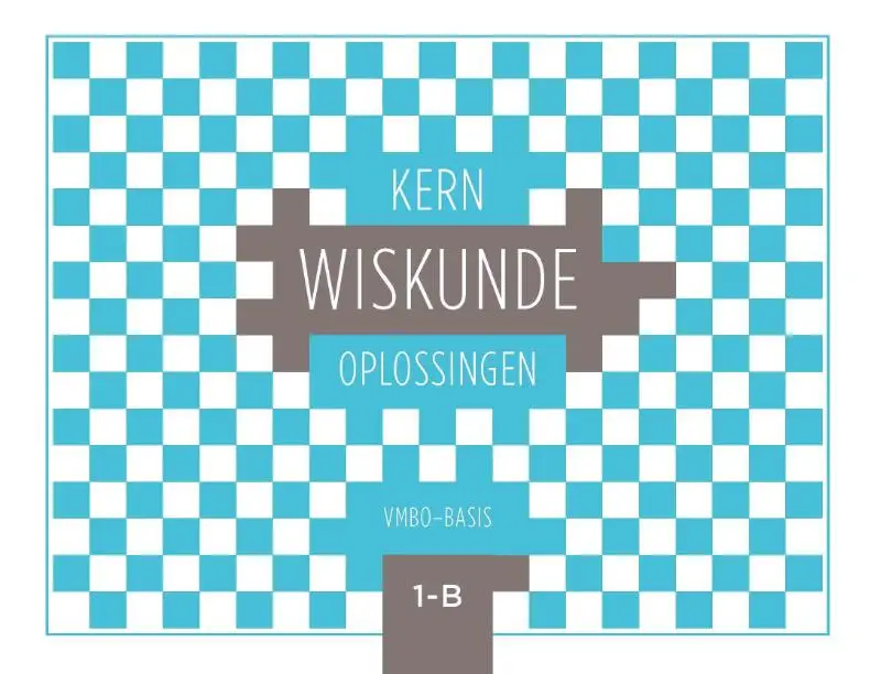 KERN Wiskunde oplossingenboek vmbo-basis 1 deel B