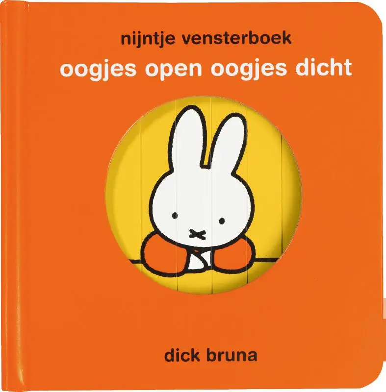 nijntje vensterboek, oogjes open oogjes dicht