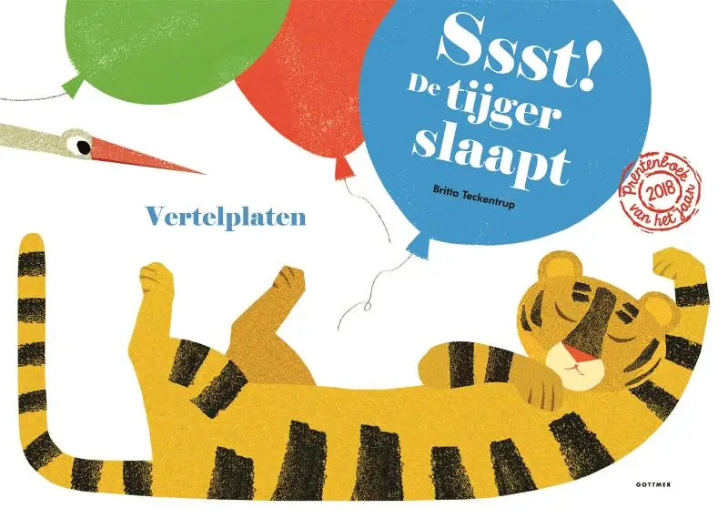 Vertelplaten Ssst! De tijger slaapt!