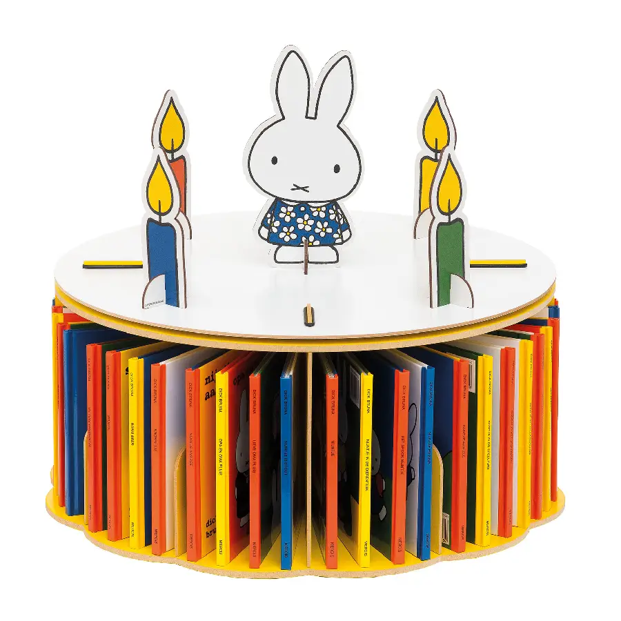 tafeldisplay nijntjes verjaardagstaart 48 ex