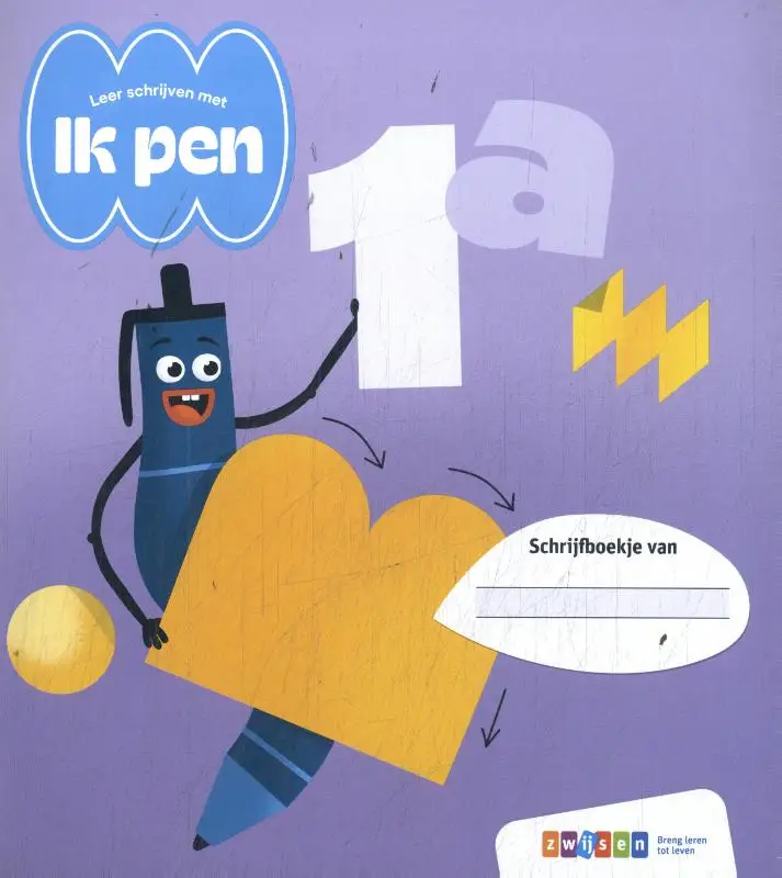 1 / Leer schrijven met Ik Pen / Schrijfboekje