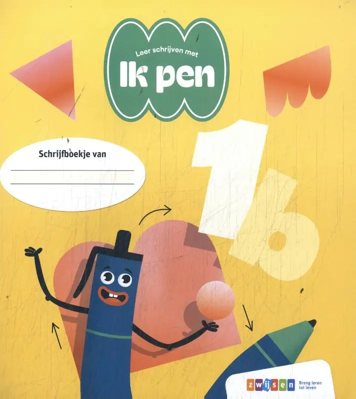 1b / Leer schrijven met Ik Pen / Schrijfboekje