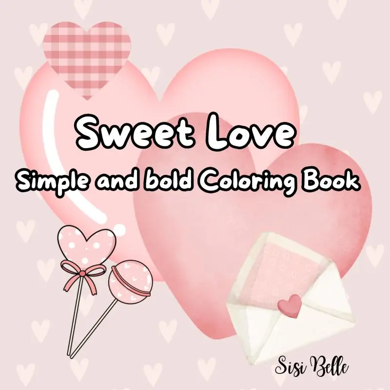 Sweet Love coloring book